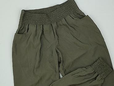 wide leg: Spodnie materiałowe damskie, rozmiar M — 1