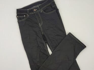 zalando czarne jeansy damskie: Jeansy damskie, rozmiar M — 1