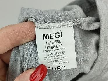 oversize t shirt basic: MEGI, T-shirt damski, rozmiar S — 4