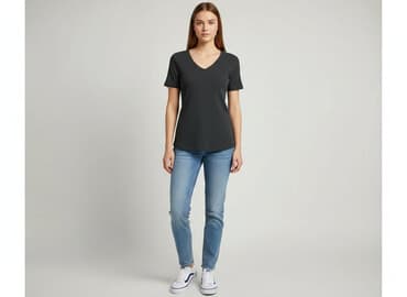 gucci the north face t shirty: Angelo Litrico, T-shirt damski, rozmiar M — 6