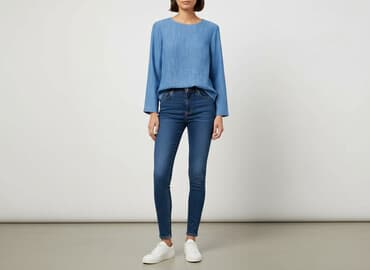 zara bluzki lniane: Zara, Bluzka damska, rozmiar XS — 7