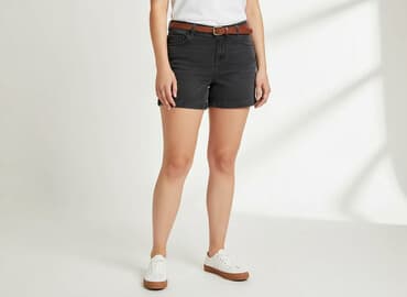 krótkie spodenki diil: Denim, Szorty damskie, rozmiar XL — 7