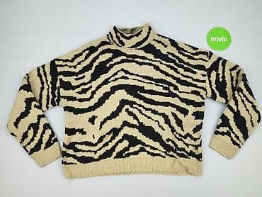 pull and bear.pl: Zebra, Sweter damski, rozmiar 4XL — 2