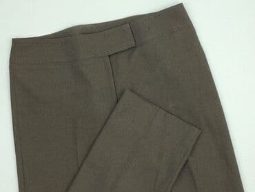 spodnie woskowane brązowe reserved: Atmosphere, Material trousers for women, size 2XL (EU 44) — 1