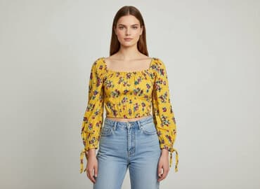 żółta bluzka sinsay: Sinsay, Жіноча блуза, розмір S — 1