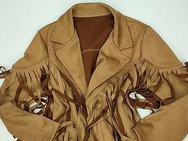 western: Kurtka damska z frędzlami, rozmiar L - Styl: boho/western z długimi — 1