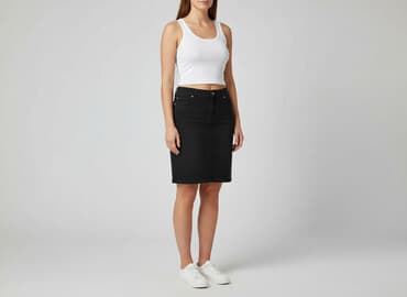 spódniczka z rozcięciami: Spódnica damska, rozmiar S — 7