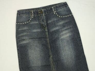 spódnice jeans czarne: Spódnica damska, rozmiar M — 2