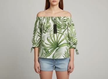 reserved zielone bluzki: Reserved, Bluzka damska, rozmiar S — 1