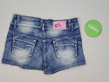 jeans flare: Szorty damskie, rozmiar 2XS — 3