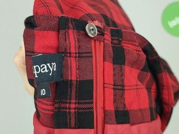 spódniczka w kratkę czerwone: Papaya, Spódnica damska, M — 5