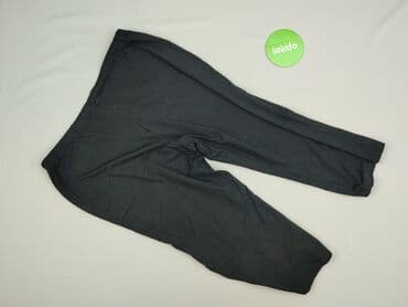 długie spodnie damskie dla wysokich: Spodnie materiałowe damskie, rozmiar XL — 3