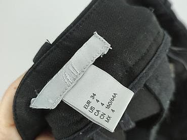 Trousers: H&M, Material trousers for women, size XS — 4