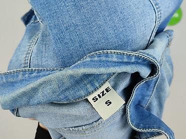 pull and bear jeans mom fit: Kurtka jeansowa damska, rozmiar S — 5