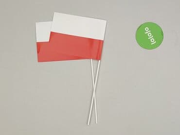 Other art & collectibles products: Dwie używane flagi Polski na plastikowych patyczkach. Idealne na — 3