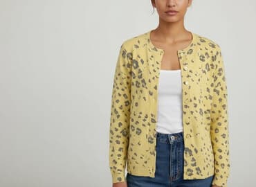 byolala kurtki zimowe: Kardigan damski, rozmiar S — 6