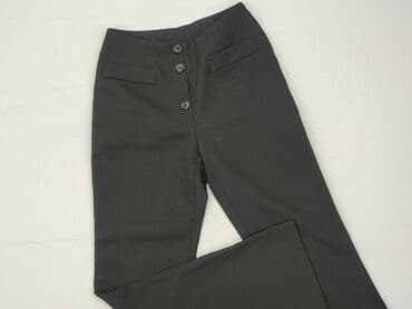 Material trousers for women, size XS (EU 34)