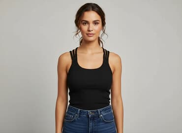 bluzki z wiązaniem pod szyją z wiskozy: Top damski, rozmiar One size — 6