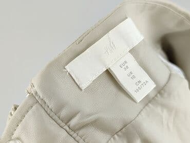 spódniczka ze skóry naturalnej: H&M, Spódnica damska, rozmiar M — 4