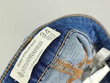 dżinsy 3 4: Stradivarius, Jeansy damskie, rozmiar XS — 4
