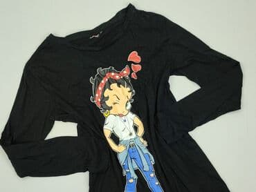 spodnie serduszka by o la la czarne: Bluzka damska, rozmiar XL — 1