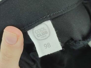 rajstopy do złotej sukienki: Material trousers, Cool Club, 2-3 years, 92/98, condition - Perfect — 4