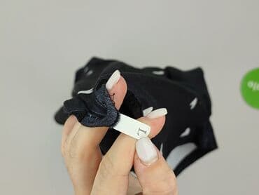 czarne bluzki z koronką plus size: Жіноча блуза, розмір L — 5