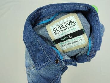 top secret buty: Denim, Shirt for men, size L — 4