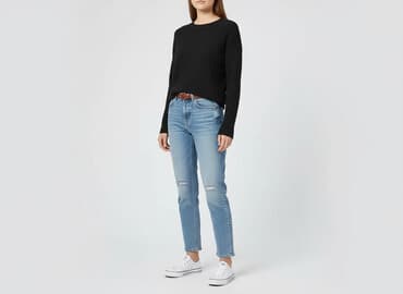 swetry w paski: Sweter damski, rozmiar M — 1