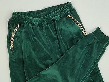 dresy w kratke: Velour, Spodnie dresowe damskie, rozmiar One size — 1