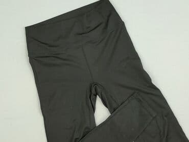 legginsy woskowane z wysokim stanem: Dazy, Legginsy Sportowe damskie, rozmiar L — 1