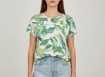 koszula z krótkim rękawem damska: Футболка жіноча, розмір S — 1