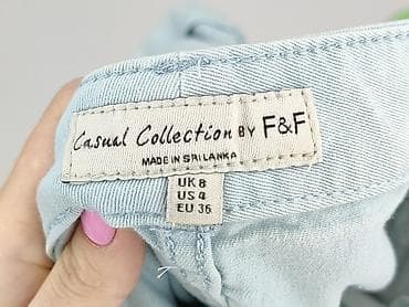 jeans short: F&F, Szorty damskie, rozmiar S — 4