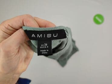 sukienka z bufiastymi rękawami asos: Amisu, Sukienka damska, rozmiar S — 4