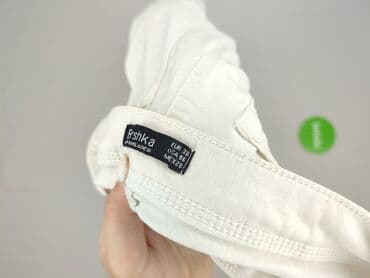 dżinsy białe: Bershka, Jeans for women, size M — 5