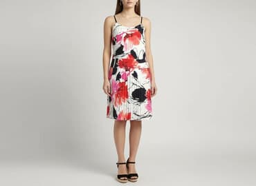 sukienki na wesele figura gruszka: Sukienka damska, rozmiar S — 1