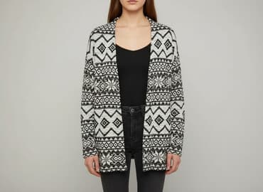 kurtka reserved czarna: Reserved, Kardigan damski, rozmiar M — 6