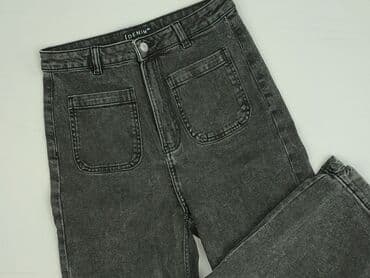 srebrny top sinsay: Sinsay, Jeansy damskie, L — 1