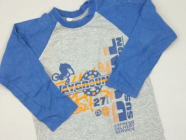 bluzka wiskoza elastan: Blouse, 4-5 years, 104-110 cm, condition - Very good — 1