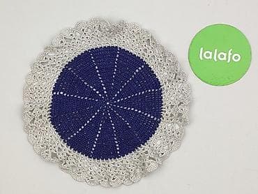 Textile: PL - Napkin 27 x 27, color - Blue, condition - Perfect — 2