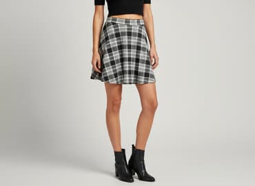 spódniczka szachownica: Tally Weijl, Spódnica damska, rozmiar XS — 8