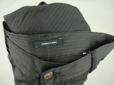 lidl spodnie z lnem: Versace, Spodnie dla mężczyzn, XS — 2