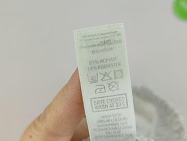 pull and bear bluza szara: Petite, Sweter damski, rozmiar L — 6