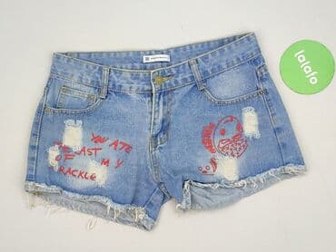 koszulki odblaskowe bawelniane: SZACHOWNICA, Szorty damskie, L — 2