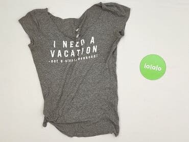 ubrania z kotem: T-shirt damski, rozmiar S — 2