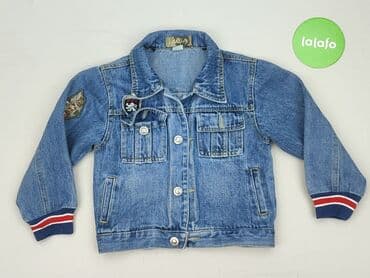 hause sukienki: Dziecięca kurtka jeansowa, 4-5 lat, 104-110 cm, stan - Bardzo dobry — 2
