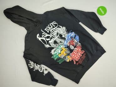 eleganckie bluzki na komunie: Bershka, Bluza z kapturem dla mężczyzn, S — 2