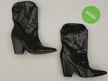 botki pull and bear: Kozaki damskie, rozmiar 39 — 3