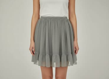 krótkie tiulowe spódnice: Spódnica damska, rozmiar M — 1