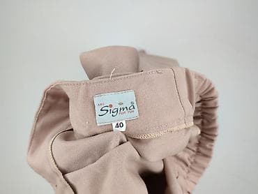 spódnice sigma: Sigma, Spodnie materiałowe damskie, rozmiar M — 4